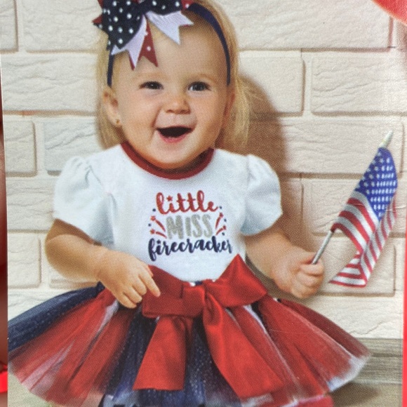 Little miss firecracker outfit - Picture 2 of 2